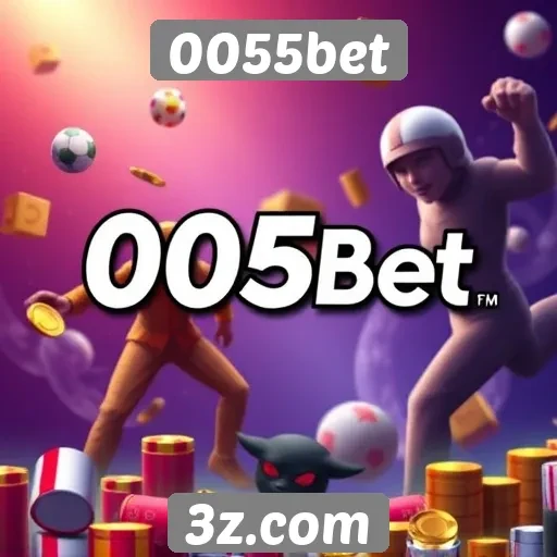 Variedade de jogos disponíveis na plataforma 0055bet